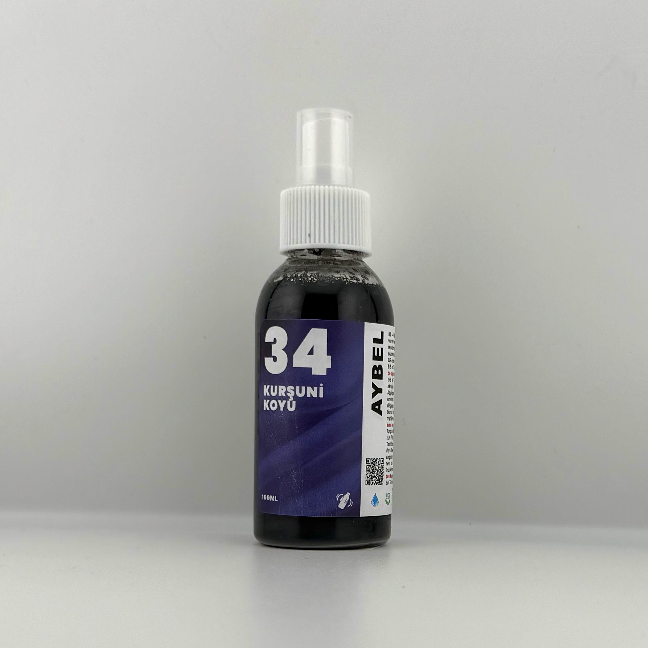 Spray de vopsea textilă antracit
