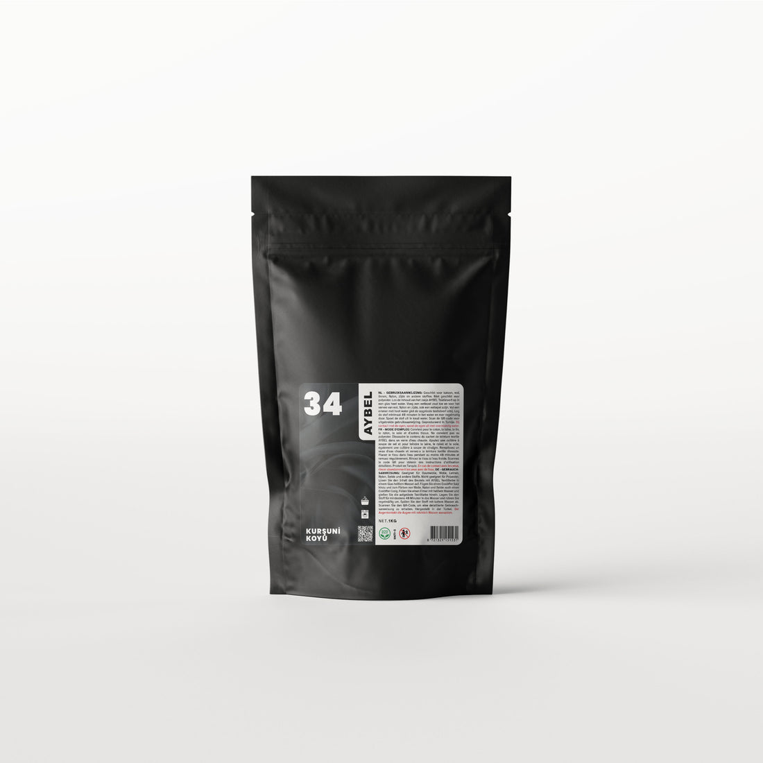 Textilfarbe Anthrazit