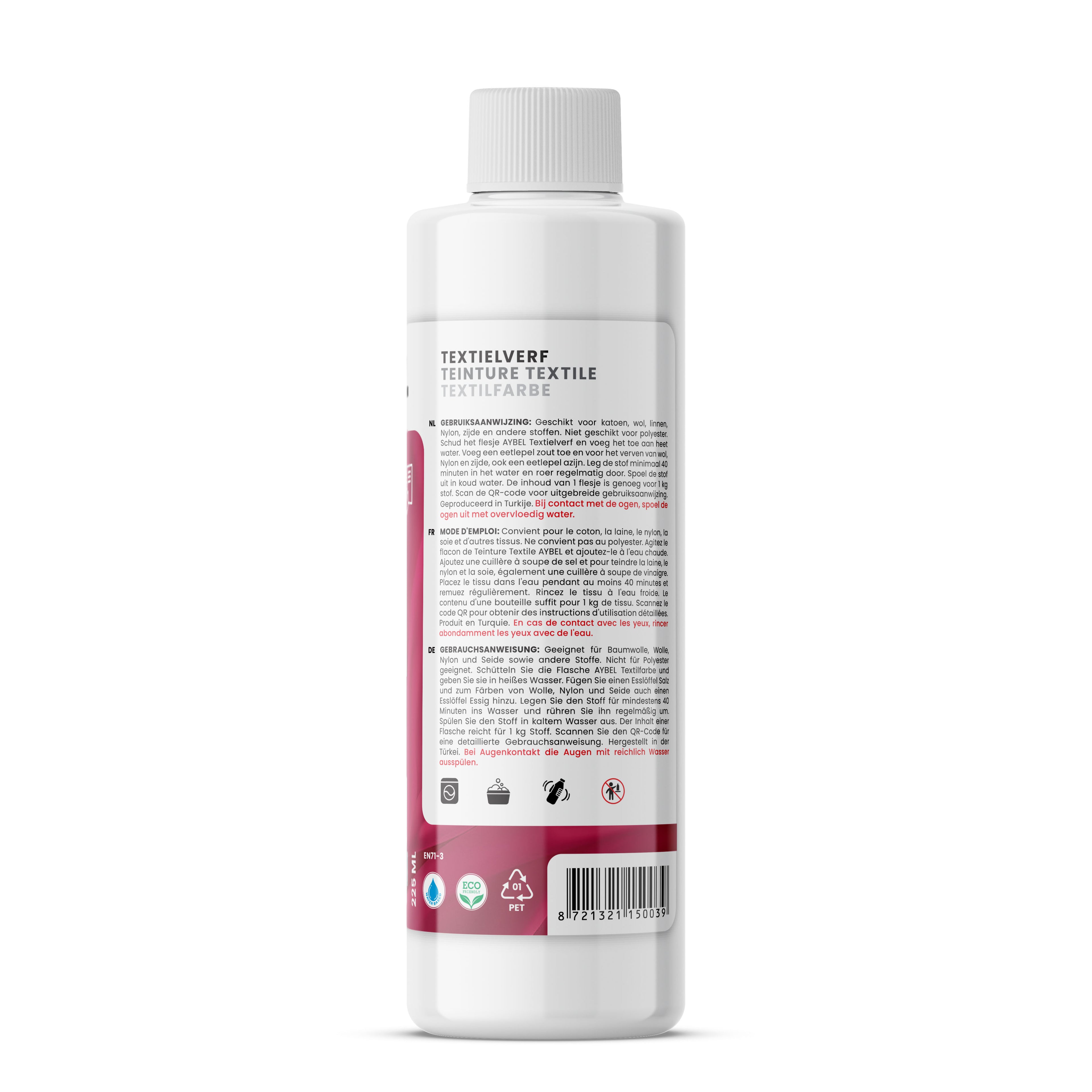 Tintura per tessuti Rosa Scuro