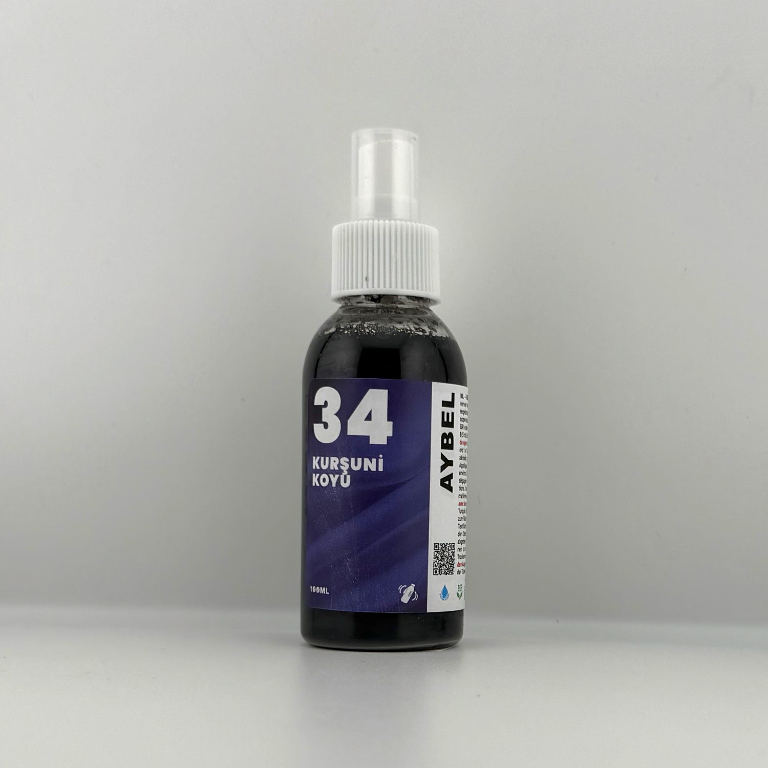 Antracytowy spray do barwienia tkanin