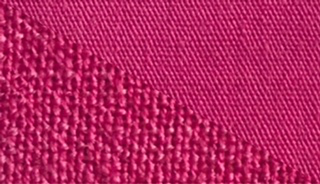 Fabric swatch dyed in dark pink, demonstrating the vibrant color achieved with our dye on different fabrics